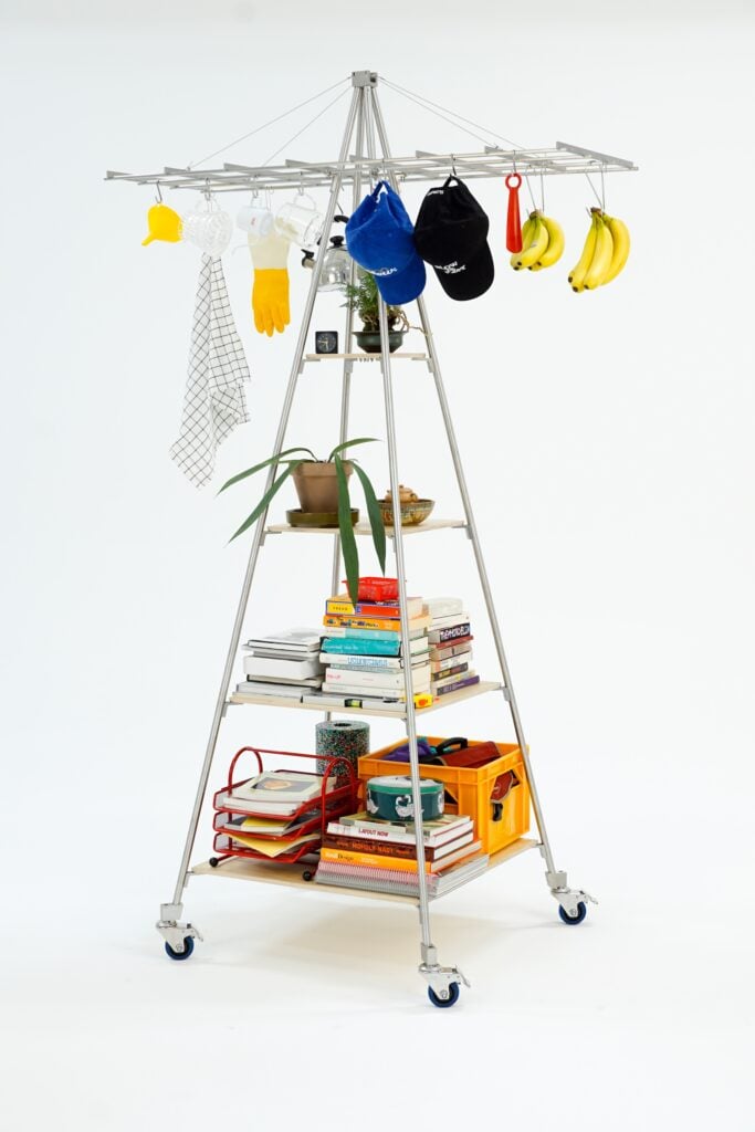 LF1B "Tower" is a moving storage tower with synthesized functionality designed by Living Form Design Studios. Courtesy of Designers