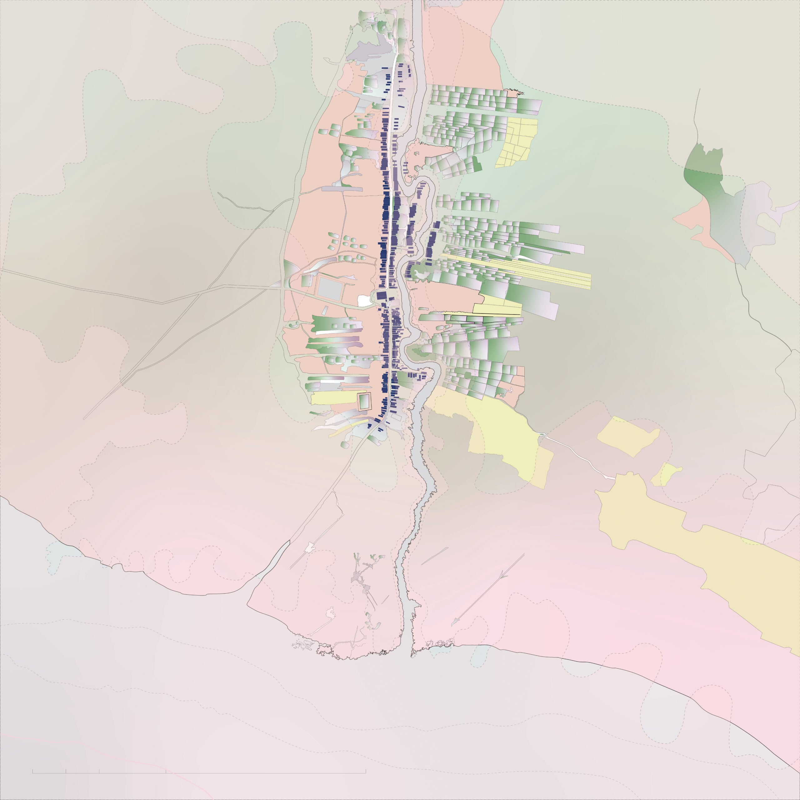 A pastel map of Phnom Penh by Kimhour Lor, METROPOLIS Future100 2026 winner